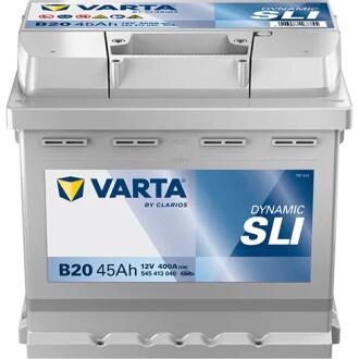 AKUMULATOR 45AH 400A 12V DYNAMIC SLI B20 VARTA 545413040K262