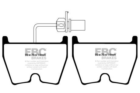 Автозапчасть EBC DP81513RP1