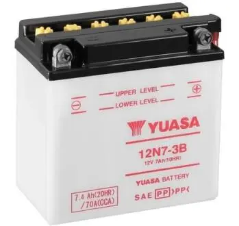 Фото акумулятор YUASA 12N73B Акумулятор YUASA 12N73B