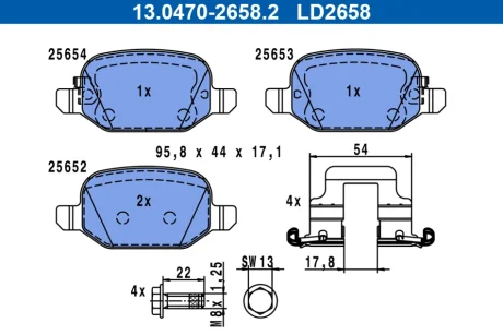KLOCKI HAM TYL CERAMIC ATE 13047026582