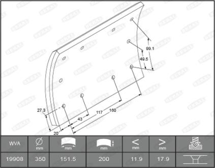 Автозапчасть BERAL KBL1990801647