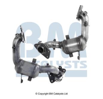 Catalytic converter EURO 5 fits: NISSAN JUKE, RENAULT CLIO IV 1.6 06.10-08.21 BM CATALYSTS BM92124H