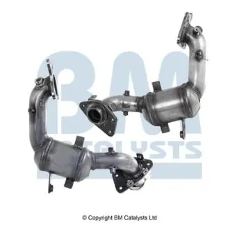 Catalytic converter EURO 5 fits: NISSAN JUKE, RENAULT CLIO IV 1.6 06.10-08.21 BM CATALYSTS BM92124H