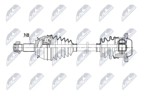 ПОЛУОСЬ NTY NPWFT108