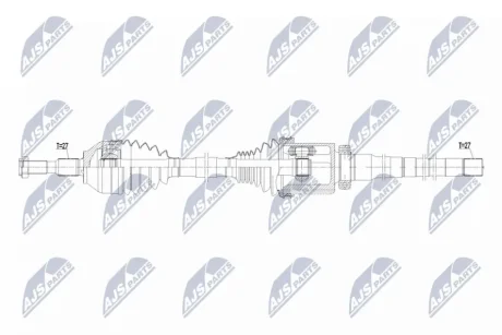 ПОЛУОСЬ NTY NPWFR214