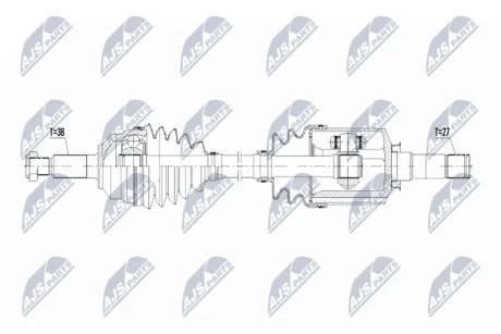 ПОЛУОСЬ NTY NPWFR199