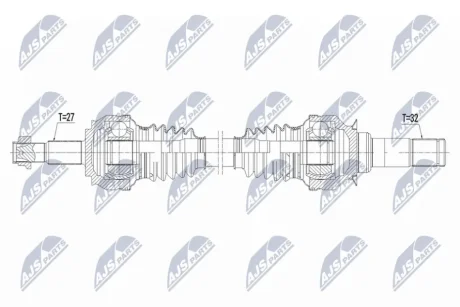 ПОЛУОСЬ NTY NPWAR043