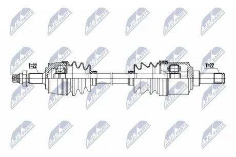 ПОЛУОСЬ NTY NPWFT105