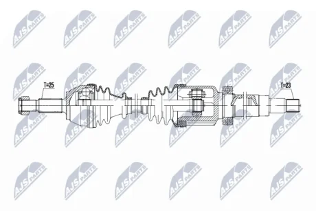 ПОЛУОСЬ NTY NPWFR198