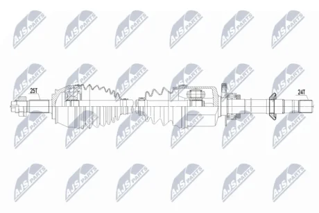 ПОЛУОСЬ NTY NPWFT100
