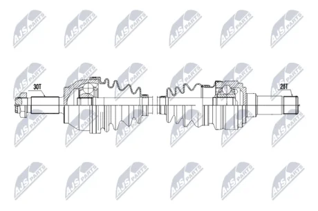 ПОЛУОСЬ NTY NPWME230