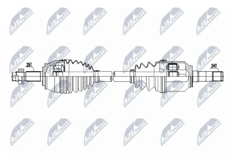 ПОЛУОСЬ NTY NPWFT101