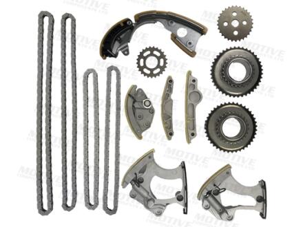 Комплект ГРМ (ланцюг + шестерня) AUDI A4 B8, A5, A6 ALLROAD C7, A6 C7, A7, A8 D4, Q5, Q7 3.0 11.08-09.18 MOTIVE TCK255