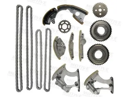 Комплект ГРМ (ланцюг + шестерня) AUDI A4 B8, A5, A6 ALLROAD C7, A6 C7, A7, A8 D4, Q5, Q7 3.0 11.08-09.18 MOTIVE TCK255