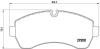 ДИСКОВI КОЛОДКИ BREMBO P 50 059G (фото 1)