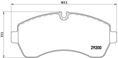 ДИСКОВI КОЛОДКИ BREMBO P 50 059G