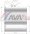 AVA DB Випарник сист. кондиц. A-CLASS (W169) 04-, B-CLASS Sports Tourer (W245) 05- AVA COOLING MSV814 (фото 1)