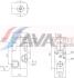 AVA NISSAN Розширювальний клапан кондиц. QASQAI, X-Trail, Juke AVA COOLING DN1497 (фото 1)