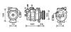 AVA AUDI Компресор кондиціонера Q7 4.2 07-, A8 D3 4.0, 4.2 03- AVA COOLING AIAK342 (фото 1)