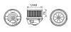 AVA FORD Вентилятор салона C-Max, Focus II 03- AVA COOLING FD8496 (фото 1)