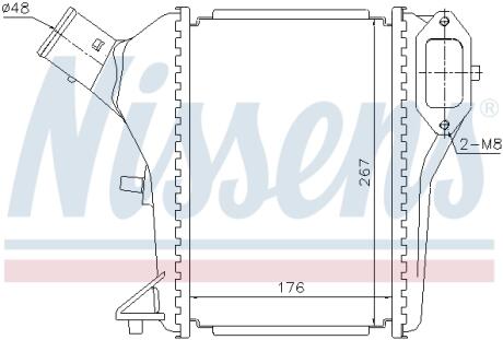 AVA HONDA Інтеркулер CR-V IV 1.6 i-DTEC 13- AVA COOLING HD4344