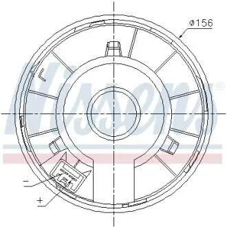 AVA FORD Вентилятор салона MONDEO IV 07- AVA COOLING FD8726