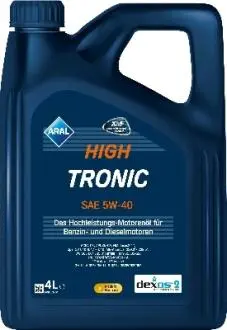 High Tronic 5W-40 4L ARAL 15F47C