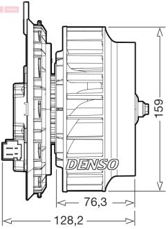 Автозапчасть DENSO DEA17016