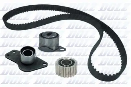 Комплект ГРМ Renault Kangoo 1.9D 97- (151x25.4) DOLZ SKD244
