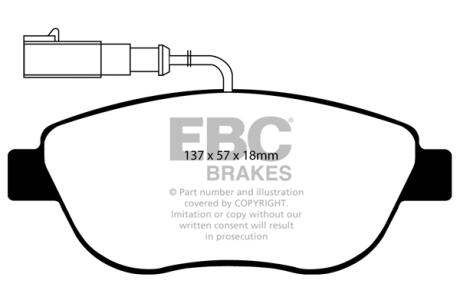 Автозапчасть EBC DP213832