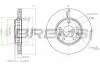Гальмівний диск перед. Duster/Fluence/Laguna III/Megane III 08- (280x24) BREMSI CD7728V (фото 1)