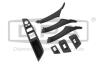 Комплект дверной панели BMW 5 F10, F11 (09-17) черный (комплект из 7 частей) DPA K89855002 (фото 1)