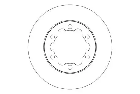 TARCZA HAMULCOWA 0 SZT TRW DF6973S