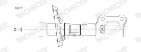 AMORTYZATOR MONROE G8678