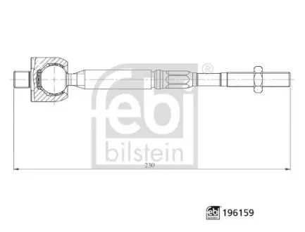 Автозапчасть FEBI BILSTEIN 196159
