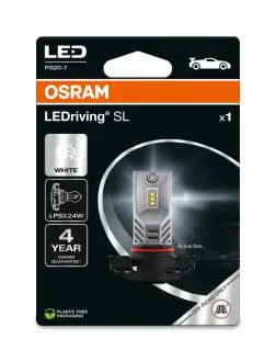 Moduł LED PSX24W 12V bez ECE brak ECE OSRAM 2604DWP1BL