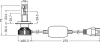ZAROWKA LED H4 12V 42/40W HL INTENSE NXT OSRAM 64193DWINN2HB (фото 3)
