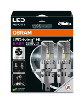 ZAROWKA LED 12V H4/H19 P43T/PU43T-3 OSRAM 64193DWESY22HB