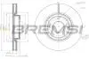 Гальмівний диск перед. Hyundai I30 /Kia Cee\'D/ Cerato III 1.4-2.6 11 - (300x28) BREMSI CD7795V (фото 1)