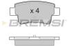 Гальмівні колодки перед. Opel Corsa 09-14 (BOSCH) BREMSI BP3228 (фото 1)
