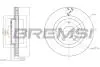 Гальмівний диск пер. COMPASS/PATRIOT 2.0-2.4 06- BREMSI CD7624V (фото 1)