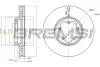 Гальмівний диск перед. Transit 12- 2.0-2.2 BREMSI CD8469V (фото 1)