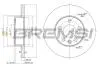 Гальмівний диск перед. Transporter (96-03) BREMSI CD7011S (фото 1)