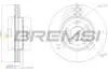 Гальмівний диск перед. W169/W245 (04-12) BREMSI CD7316V (фото 1)
