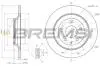Гальмівний диск зад. CX5 11-17 2.0-2.5 BREMSI CD8609S (фото 1)