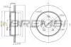 Гальмівний диск зад. Toyota RAV 4 18- BREMSI CD8643S (фото 1)