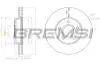Гальмівний диск Focus/Focus C-Max/S40 BREMSI CD8062V (фото 1)