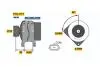 Генератор BOSCH 0124425071 реставрація 0124425071