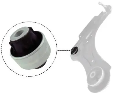 Фото сайлентблок важеля перед. Laguna III 07- (передній) RAPRO R53253 Сайлентблок важеля перед. Laguna III 07- (передній) RAPRO R53253