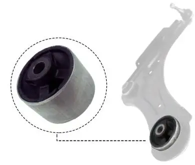 Фото сайлентблок важеля перед. Laguna III 07- (задній) RAPRO R51581 Сайлентблок важеля перед. Laguna III 07- (задній) RAPRO R51581